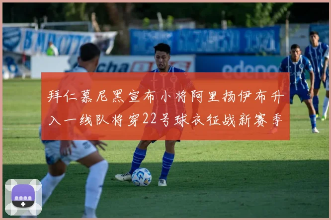 拜仁慕尼黑宣布小将阿里扬伊布升入一线队将穿22号球衣征战新赛季